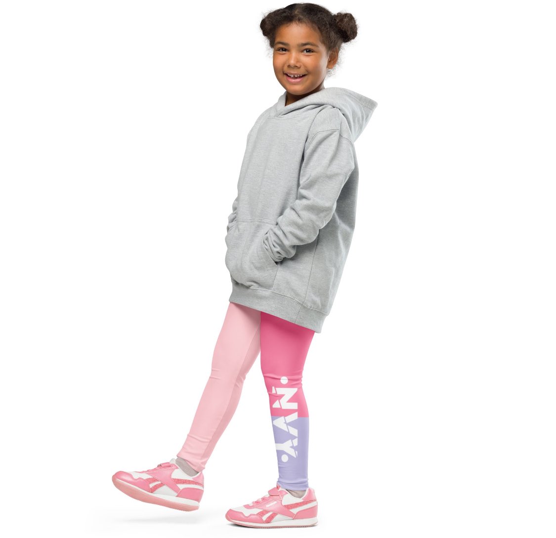 ⭐️Get your little one ready to rock (and lounge) in these adorable girls pink leggings. Made with love and comfort in mind, these leggings are perfect for playtime, and everything in between. With a cute and playful design, your child will be the star of the playground⭐️