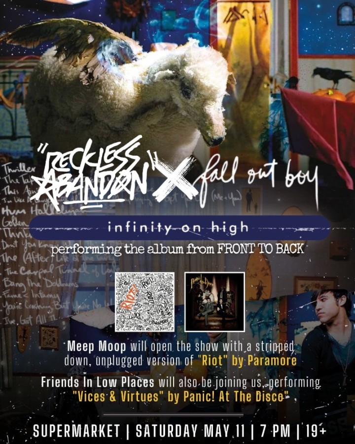 isaacdanieleng's tweet image. One night and one more time?

#falloutboy #recklessabandon #supermarket #fob #toronto #livemusic #to #tomusic #kensington #kensingtonmarket