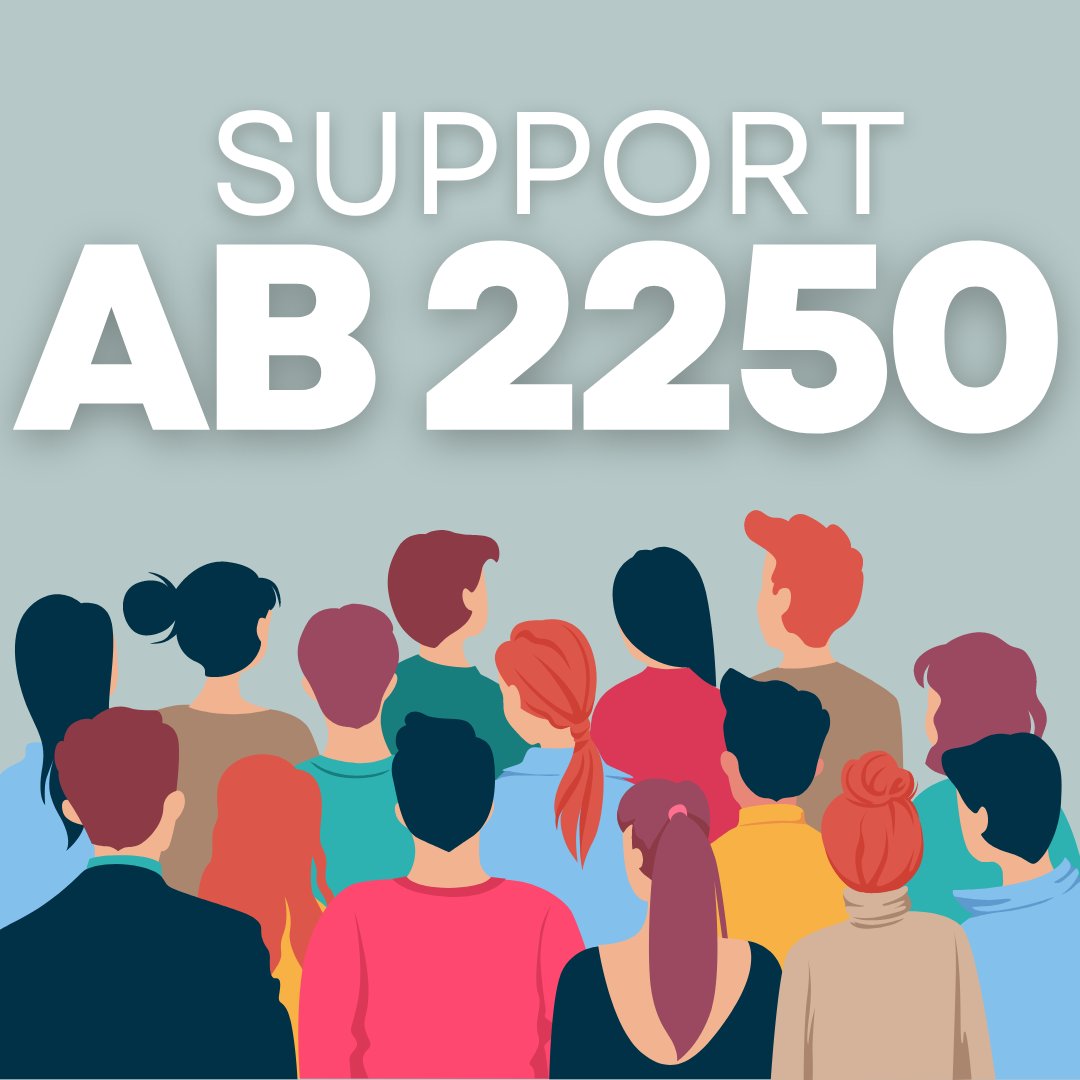 We are partnering with @asmakilahweber, @cafp_familydocs, @yourcbhn, and @BlackLeadershi4 in our support of #AB2250, a bill addressing health disparities in California. ​​Join us in supporting a better health equity! ​#SDOHmatters #SupportAB2250 #CALeg #VoteAYEonAB2250