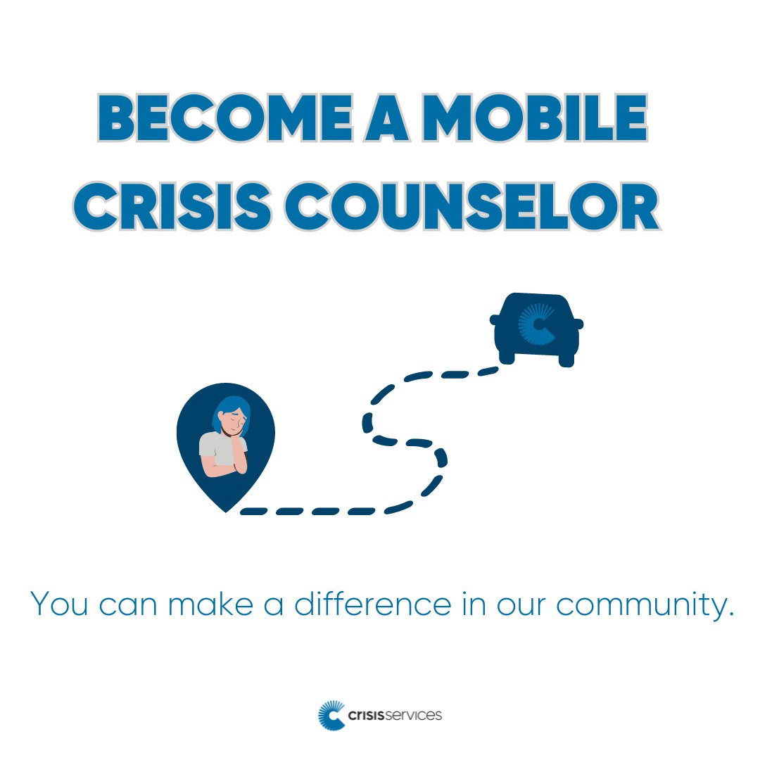 Our mobile crisis counselors are passionate, hard-working professionals who help so many people in our community.

🔗 Apply today: crisisservices.org/employment/

#SocialWorkers #SocialWorkJobs #BuffaloJobs #BuffaloNY #ErieCoutny #WNY #MentalHealthSupport