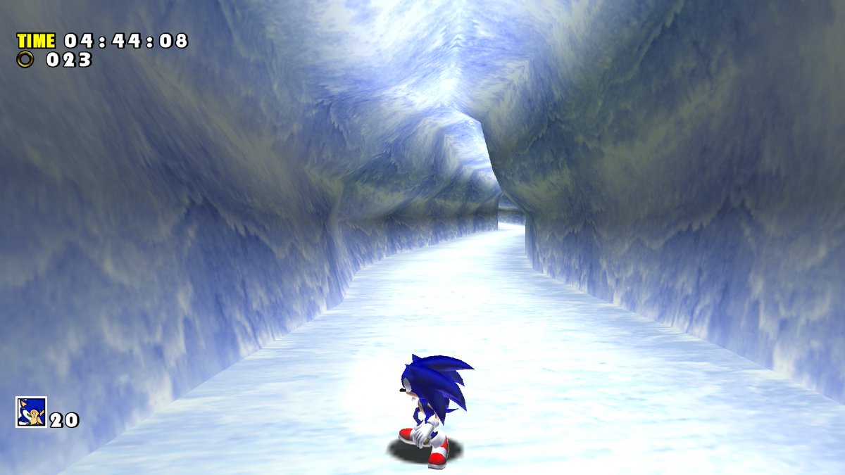 Those little highlights on Sonic's quills in Icecap are so cool