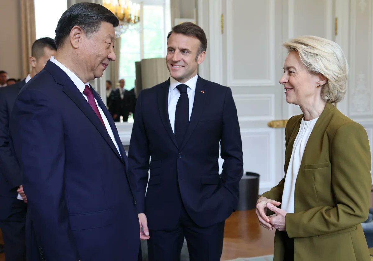 🇨🇳XI JINPING:

'The so-called 'problem of China’s overcapacity' does not exist either from the perspective of comparative advantage or in light of global demand.

China-EU cooperation is in essence complementary and mutually beneficial.

The two sides have extensive common…