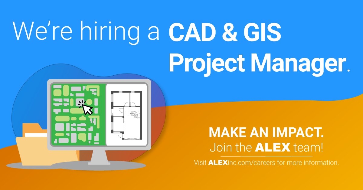 We’re hiring a CAD & GIS Project Manager to lead a team supporting a mission-critical CAD and Master Record Drawing program at the Pentagon. #CADjobs #GISjobs #pentagonjobs

For more information and to apply, visit: ow.ly/NWYr50RxVju