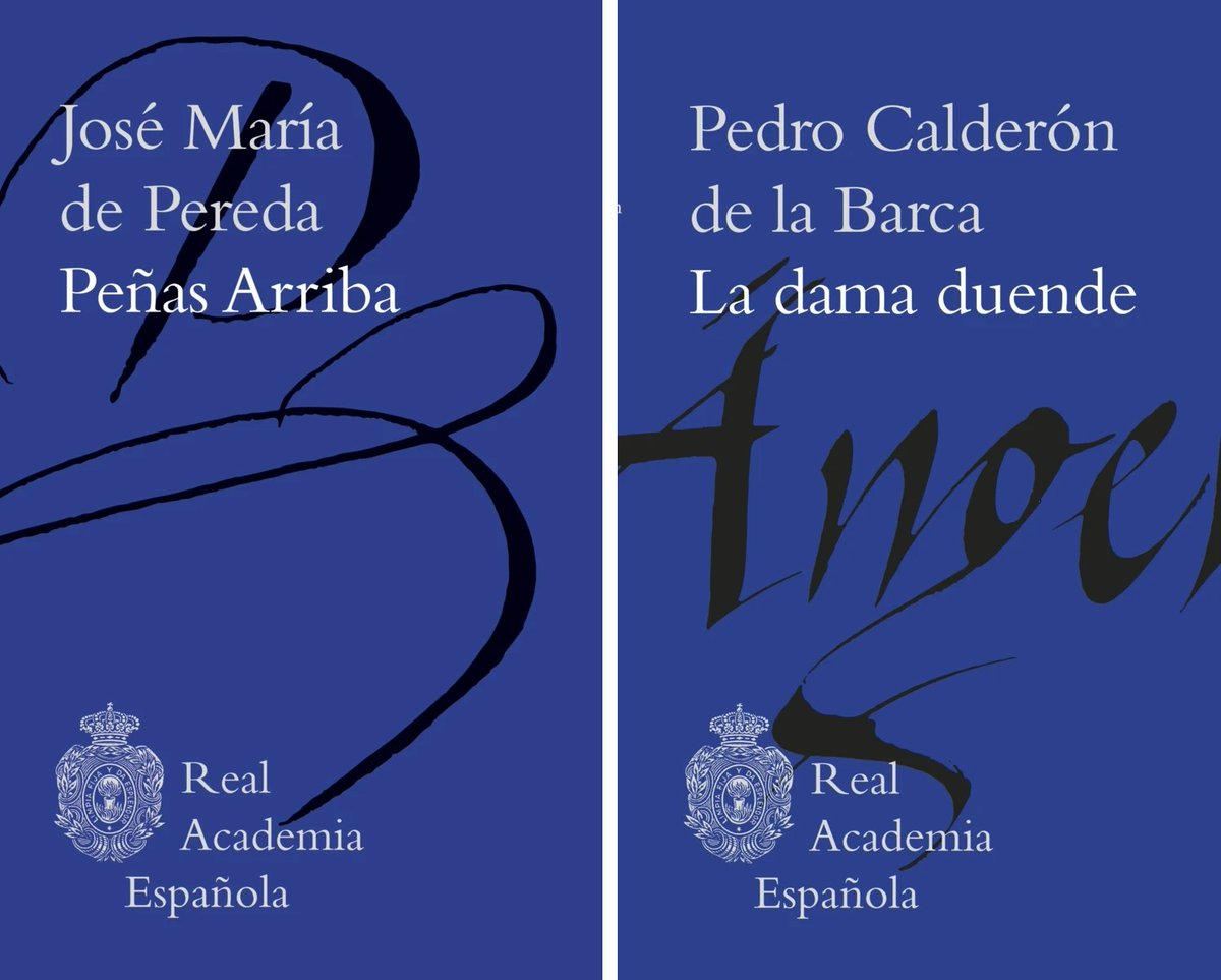La obra del escritor y académico José María de Pereda «Peñas arriba» y la comedia clásica del dramaturgo Calderón de la Barca «La dama duende» se incorporan a la Biblioteca Clásica de la RAE. Conozca estos nuevos títulos: ow.ly/RnvK50Ro6w3.