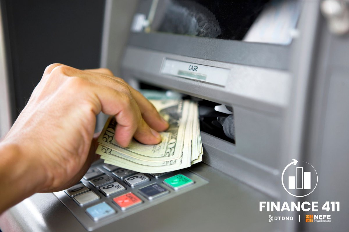 #ICYMI: Despite the rise of digital banking, ATMs remain a crucial financial resource for many, especially in underserved areas. Our latest Finance 411 feature, in partnership with @nefe_org, explores why ATM fees are still at record highs. Read more now: buff.ly/3Wn3oZA