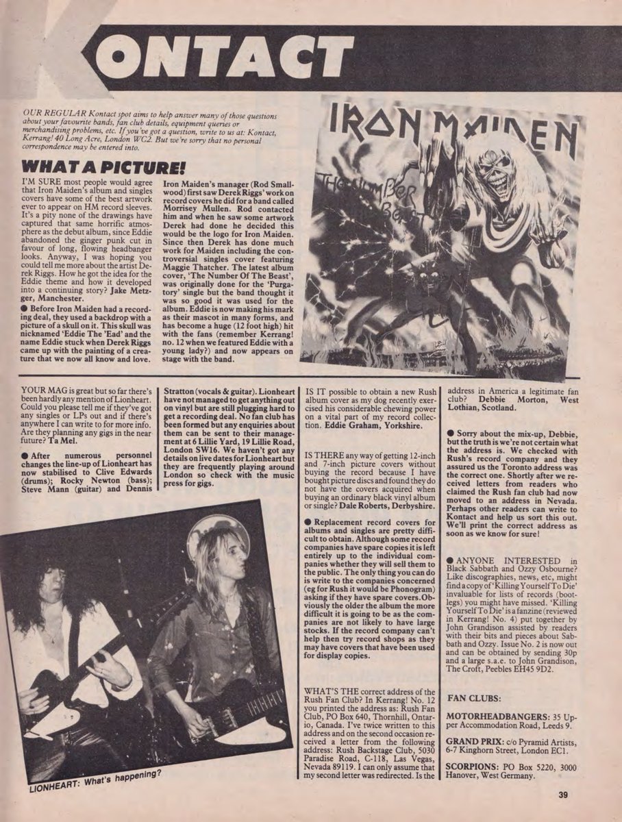 May 6, 1982

KERRANG KONTACT