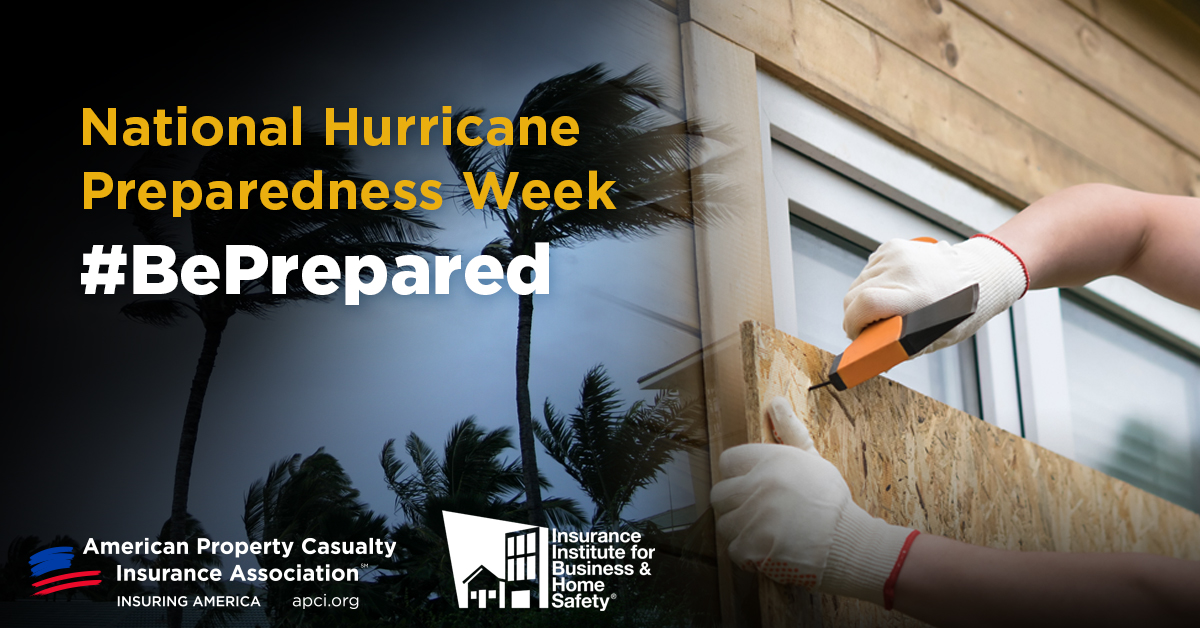 The 2024 Atlantic Hurricane Season begins June 1. We’ll be sharing tips during #NationalHurricanePreparednessWeek to help you #BePrepared. Follow along! #APCIAHurricanePrep