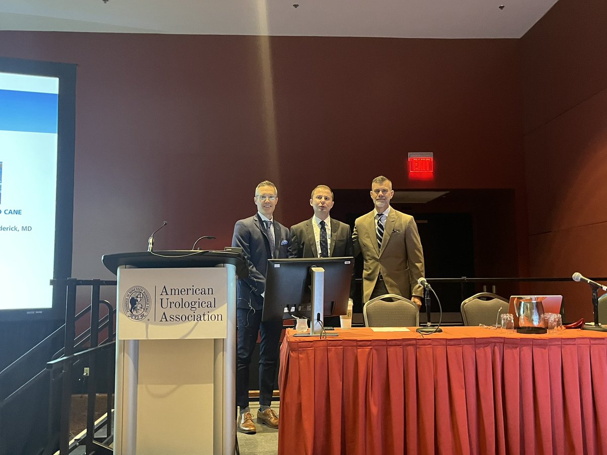 Had a great time discussing guideline based management of complex testicular cancer cases with friends and colleagues @ClintCaryMD and Tim Masterson at #AUA2024 @IUCancerCenter @IUSMDeptMed @IUuro
