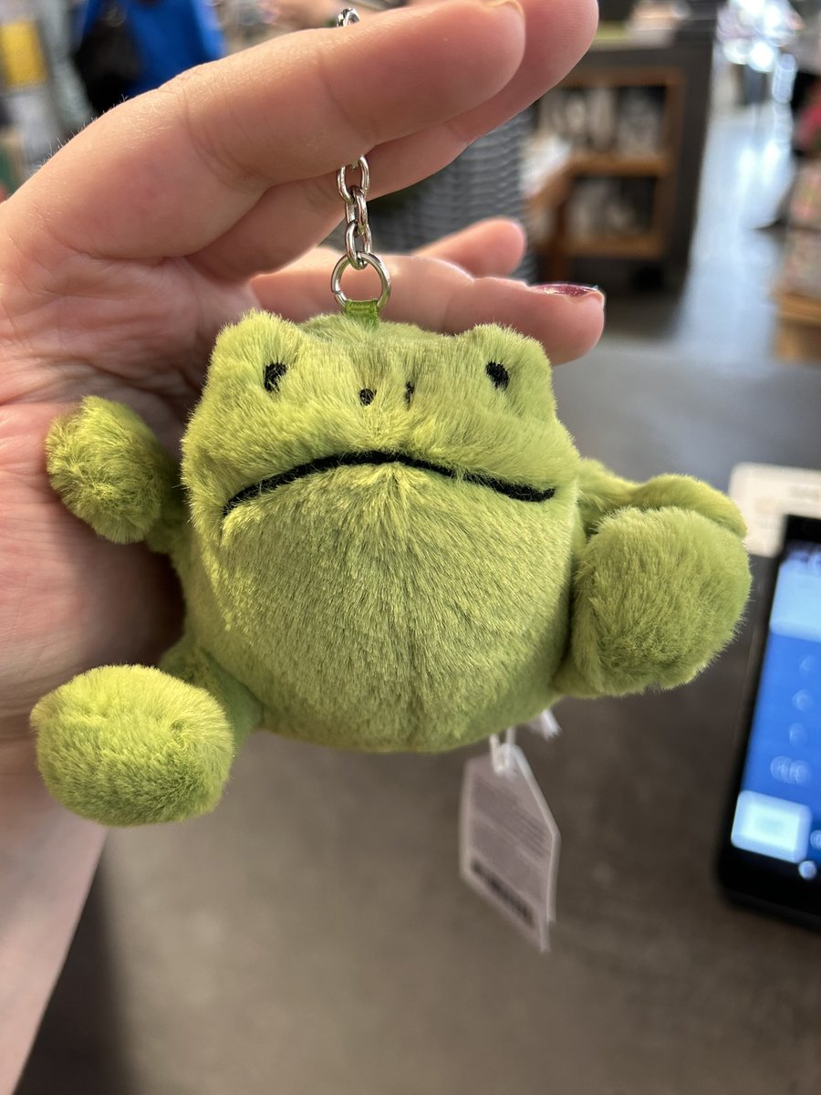 Good morning NYC! We have Jellycat plushes back in stock at our Dumbo location, including these adorable keychain buddies (Betty Corgi and Ricky Rainfrog)!