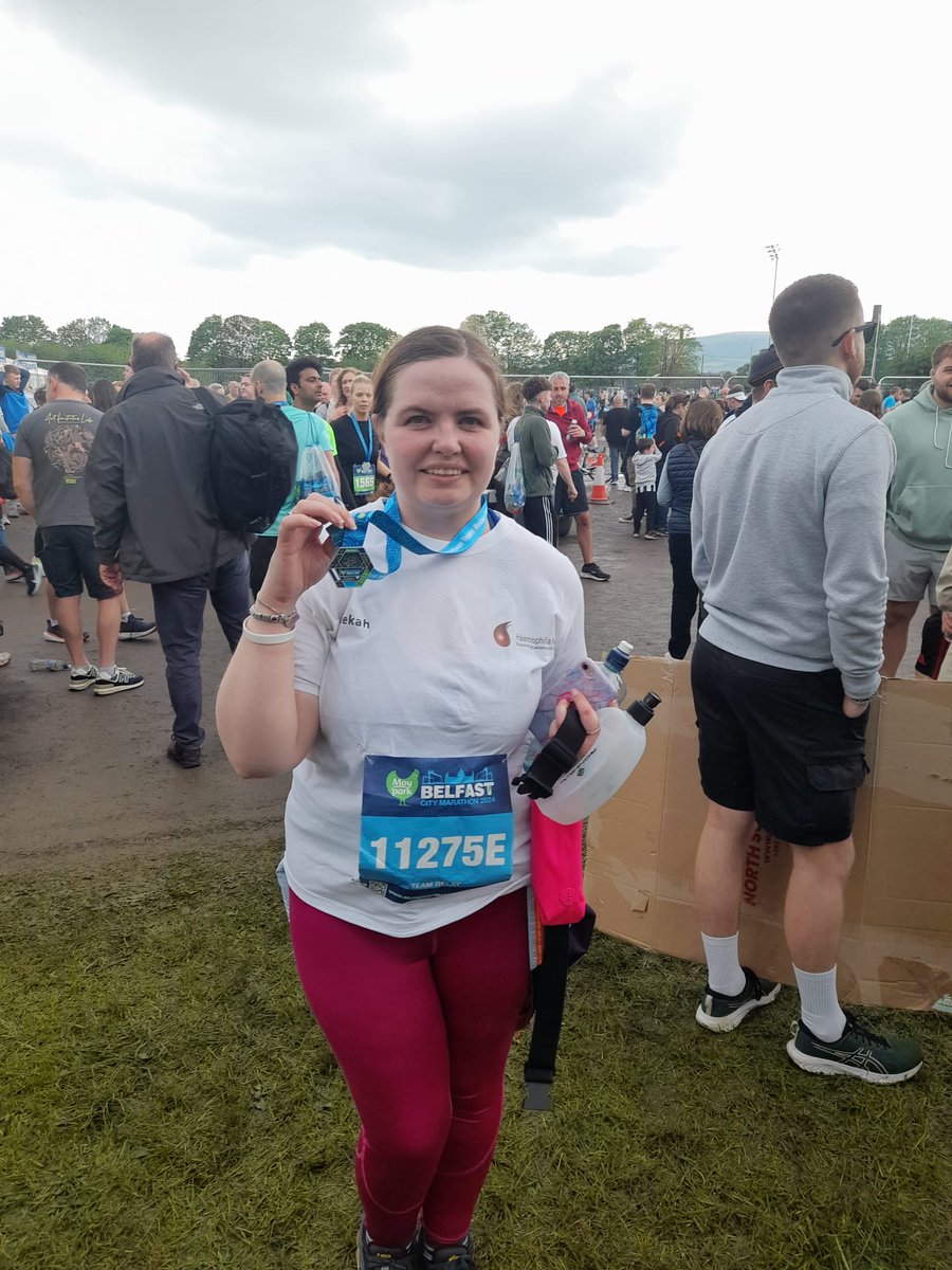 A big well done to our runners, Ronan, Patsy, Kevin, Keith and Rebekah for taking part in the Belfast City Marathon Team Relay yesterday. A great day was had by all. Thank you so much to everyone who donated!