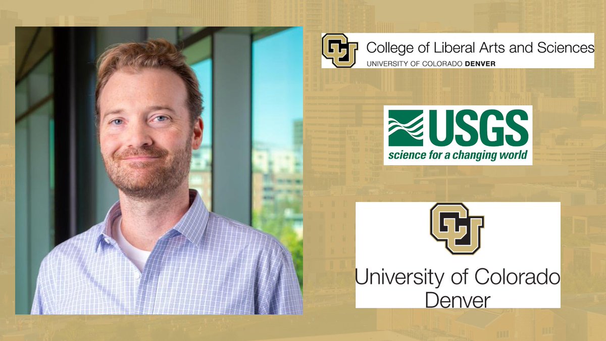 Dr. Benjamin Crawford, Assistant Professor of Geography & Environmental Sciences, is funded by U.S. Geological Survey for improving airborne disaster response coordination and communication with real-time open environmental data. @CUDenverCLAS @USGS