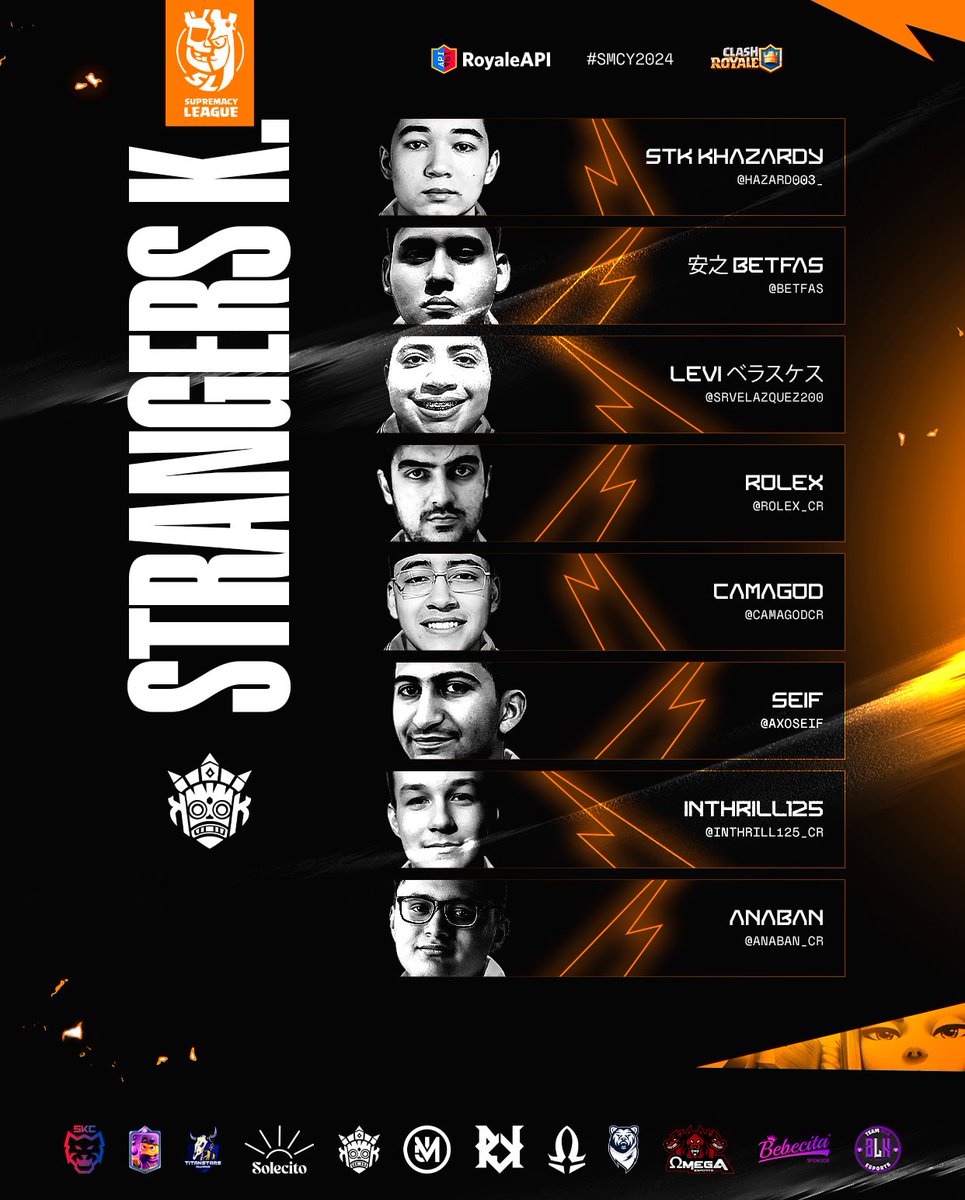 Supremacy League (@cr_supremacy) on Twitter photo ๐ ๐๐
๐
๐๐๐๐๐ ๐๐๐๐๐๐ โ๏ธ
๐ฐ Presentaciรณn 1๏ธโฃ/1๏ธโฃ6๏ธโฃ
๐ฒ๐ฝ @StrangersKings
๐ฅท๐ป Jugadores:
๐ท๐บ <a href="/hazard003_/">Egor</a>
๐ฒ๐ฝ <a href="/Betfas/">Betfas</a>
๐ฒ๐ฝ <a href="/SrVelazquez200/">รกngel</a>
๐ฎ๐ท <a href="/rolex_cr/">Rolex CR</a>
๐ฒ๐ฝ <a href="/CamaGodCR/">CamaGod</a>
๐ช๐ฌ <a href="/AxoSeif/">Seif Eldin Ehab</a>
๐ต๐ฑ <a href="/InThrill125_CR/">InThrill125</a>
๐ฒ๐ฝ <a href="/Anaban_Cr/">Anaban โจ</a>
๐ผ Staff:
๐ฒ๐ฝ @Darkzero_cr1
๐ช๐ธ @TrainerStewy
๐ต๐ช <a href="/D_Albert01/">Albert_01</a>
๐จ๐ฑ ๐ ๐๐
๐
๐๐๐๐๐ ๐๐๐๐๐๐ โ๏ธ
๐ฐ Presentaciรณn 1๏ธโฃ/1๏ธโฃ6๏ธโฃ
๐ฒ๐ฝ @StrangersKings
๐ฅท๐ป Jugadores:
๐ท๐บ <a href="/hazard003_/">Egor</a>
๐ฒ๐ฝ <a href="/Betfas/">Betfas</a>
๐ฒ๐ฝ <a href="/SrVelazquez200/">รกngel</a>
๐ฎ๐ท <a href="/rolex_cr/">Rolex CR</a>
๐ฒ๐ฝ <a href="/CamaGodCR/">CamaGod</a>
๐ช๐ฌ <a href="/AxoSeif/">Seif Eldin Ehab</a>
๐ต๐ฑ <a href="/InThrill125_CR/">InThrill125</a>
๐ฒ๐ฝ <a href="/Anaban_Cr/">Anaban โจ</a>
๐ผ Staff:
๐ฒ๐ฝ @Darkzero_cr1
๐ช๐ธ @TrainerStewy
๐ต๐ช <a href="/D_Albert01/">Albert_01</a>
๐จ๐ฑ