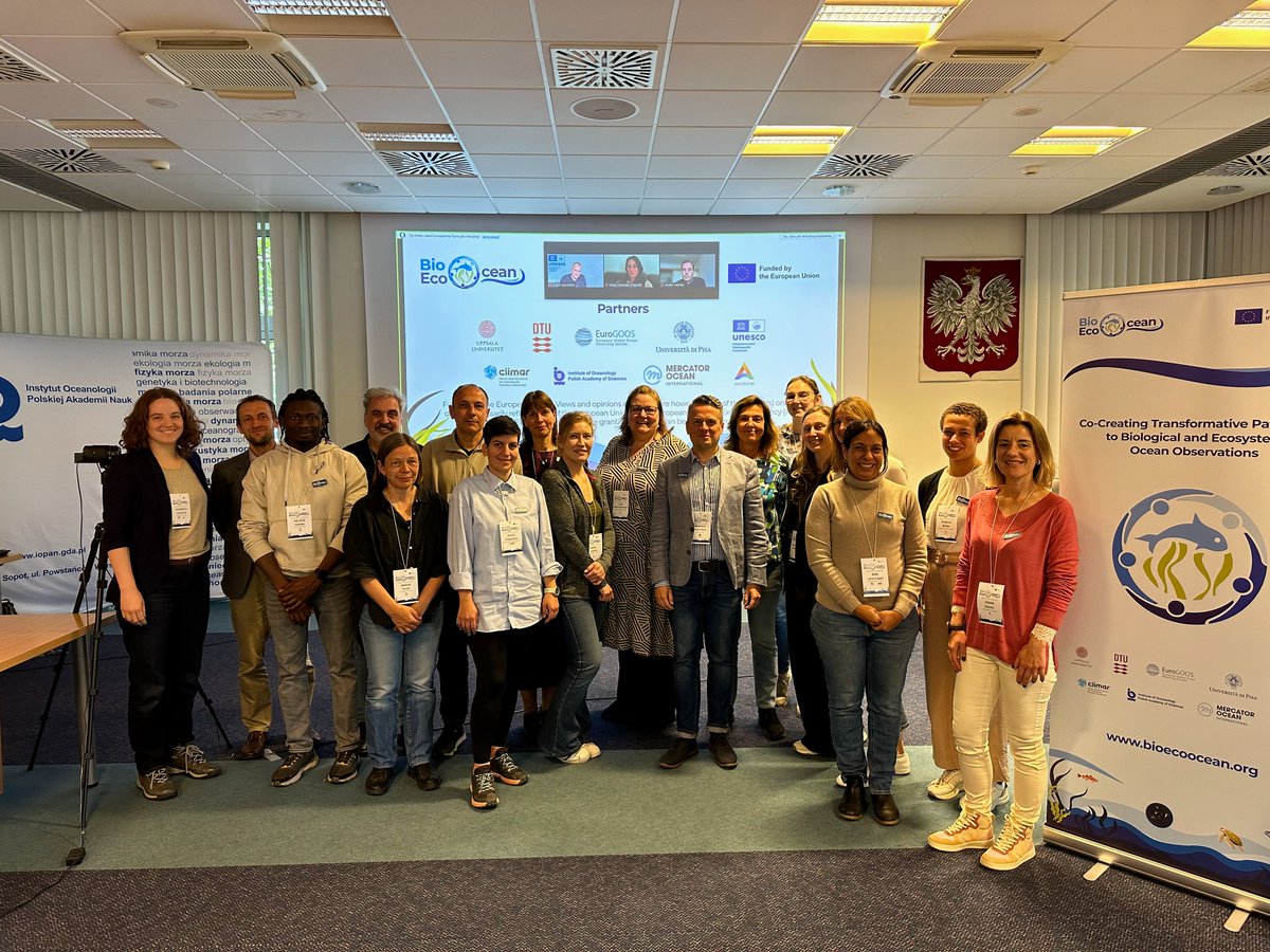 The BioEcoOcean consortium has just begun its first in-person meeting. We are thrilled about the upcoming discussions on project activities and objectives to enhance and strengthen our collaboration. We are grateful to be hosted by the Institute of Oceanology in Sopot, Poland.