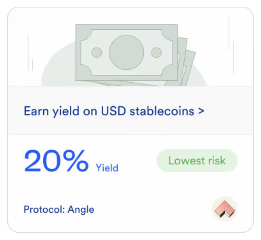 ExponentialDeFi's tweet photo. The best risk-reward USD yield pool:

USD Fee Sharing by @AngleProtocol

20% APY with an A risk rating.

Here’s what makes this pool so unique:

🧵 https://t.co/h2FQAfuJGj