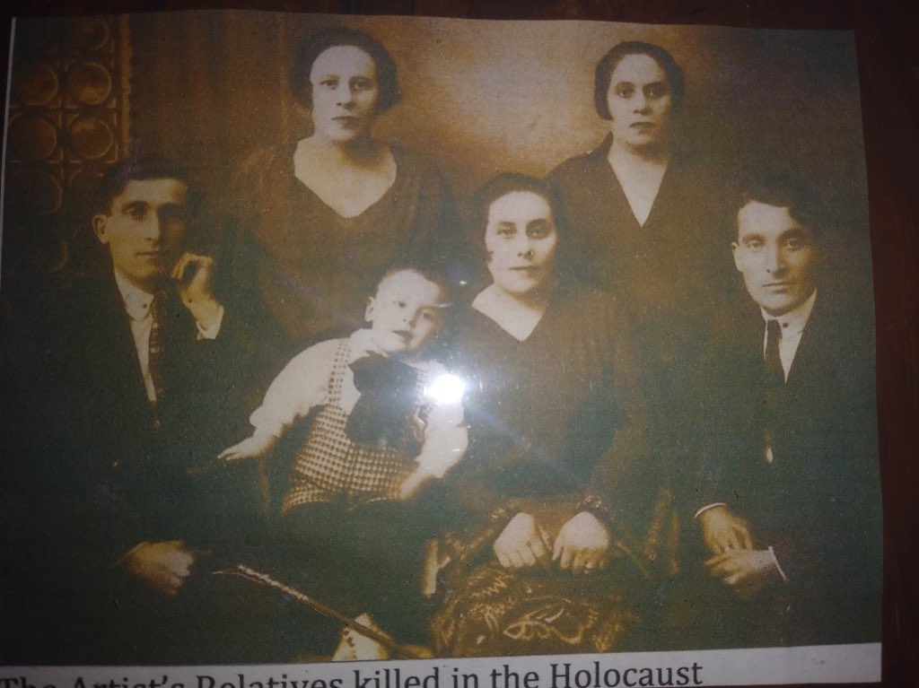 I know I have posted about this before. These were Mom’s 2 uncles, 3 aunts & a cousin. There were other cousins as well. They lived in Warsaw. The Nazis invaded in 1939. These 6 people were turned to ashes in Auschwitz for the crime of being Jewish. This photo is all that remains