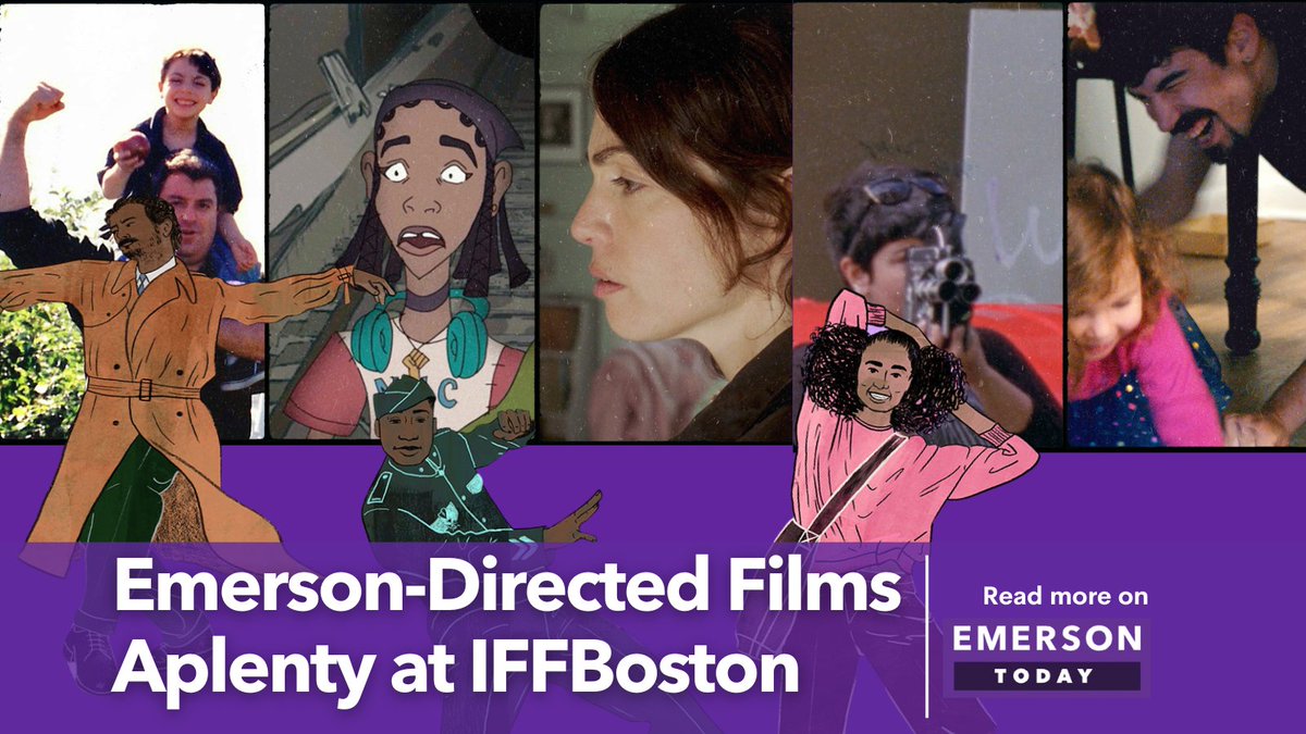 If you live in the Boston area, you don’t need to travel far to see cutting edge documentary and narrative films directed by Emerson faculty and alums this week. The Independent Film Festival Boston (IFFBoston)is running until May 8. . Learn more: today.emerson.edu/2024/04/30/eme…
