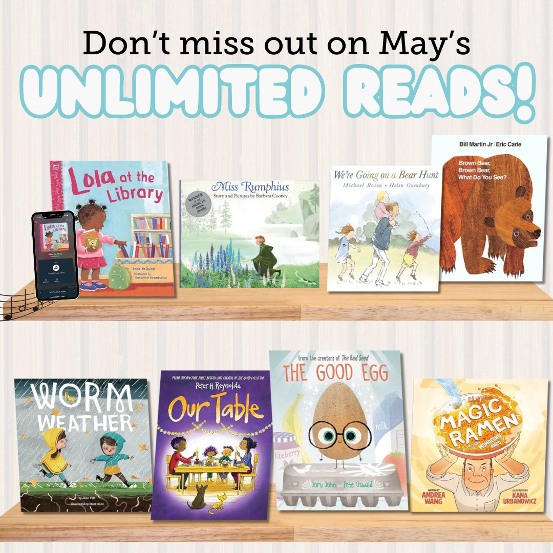 Our MAY Unlimited Reads collection is here! Everyone gets FREE access to a handpicked selection of books all month long. Perfect for those new to Novel Effect 🎉 Tag a friend that needs to see this!! Find the whole collection here: noveleffect.page.link/ecR1mPTrJ8AzHu…