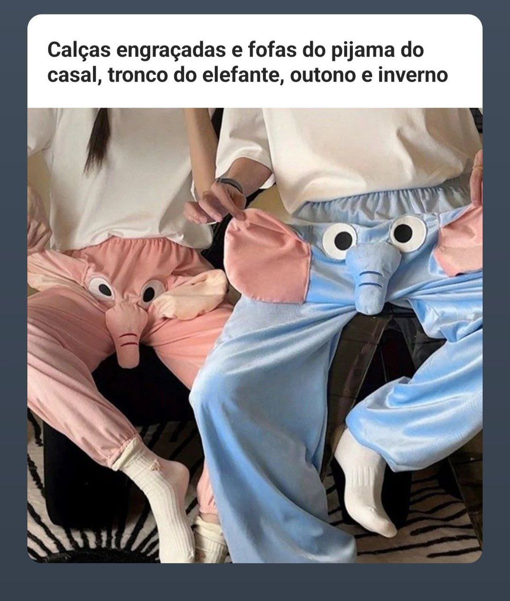 EU SEI QUE NO OFF CÊ TÁ DOIDO PRA USAR PIJAMA DE CASAL.... 😂

VIDAS SOLTEIRAS IMPORTAM, mas as vidas de casais também. ENTÃO TOMA UM PIJAMA DIFERENCIADO! 👇🏻🫶🏻

✅ Calças De Pijama De Outono E Inverno
🔗 shope.ee/30Rq4pnM0A