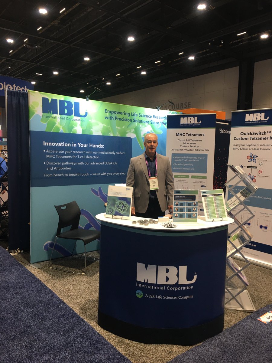 Last chance to see us in Chicago at AAI! We are at booth 419. Stop by to say hello and learn about our immunology products and more. Can't wait to meet you and discuss your research needs. 
#AAI24 #immunology #immunoonconcology #drugdiscovery #vaccineresearch