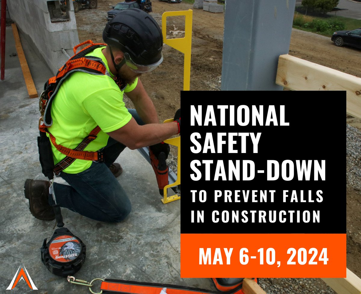 Malta Dynamics (@maltadynamics) on Twitter photo Join us this week for National Safety Stand-Down Week to prevent falls in construction! Join us this week for National Safety Stand-Down Week to prevent falls in construction!