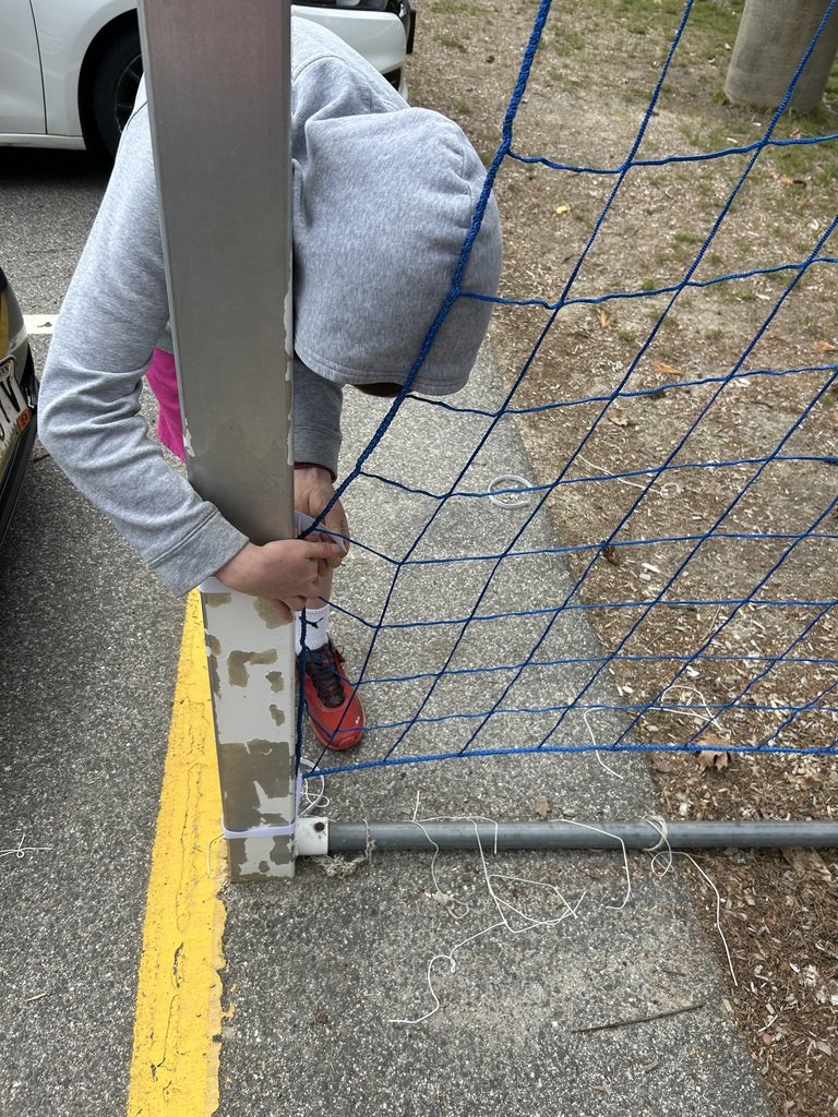Many thanks to our wonderful Parent-Teacher Organization for the new soccer nets! The Yarmouth PTO kindly installed one of the nets over the weekend, and they will install the second net when our other goal returns from getting repaired. We love our PTO!
