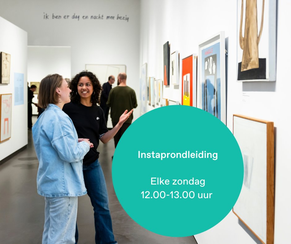 Lijkt het je fijn om de huidige tentoonstellingen, zoals 'Klaas Gubbels', 'Naar eigen hand' en 'Museum of Memory', met wat extra toelichting te bezoeken? Sluit dan aan bij een instaprondleiding, elke zondag van 12.00-13.00 uur! Reserveer je ticket: bit.ly/3Utwh3U