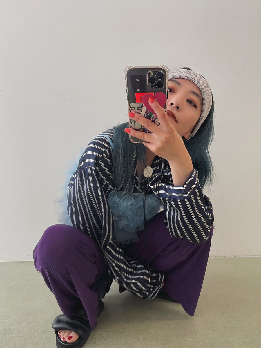 ヘアバンにハマってるぅ