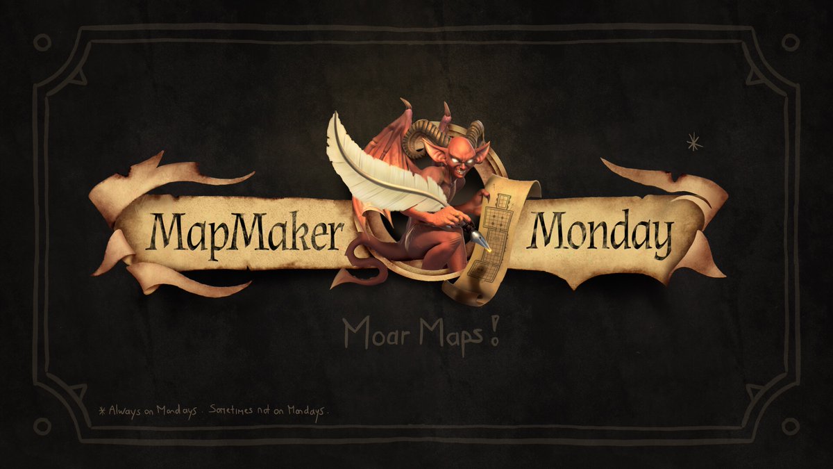 Gear up for the highlight of the week: Mapmaker Monday Returns in just 10 minutes, dive into a LIVE🔴 map-creation! I'll be crafting a map based on a special theme and taking your questions in a real-time AMA. Join the adventure on the platform of your choice…