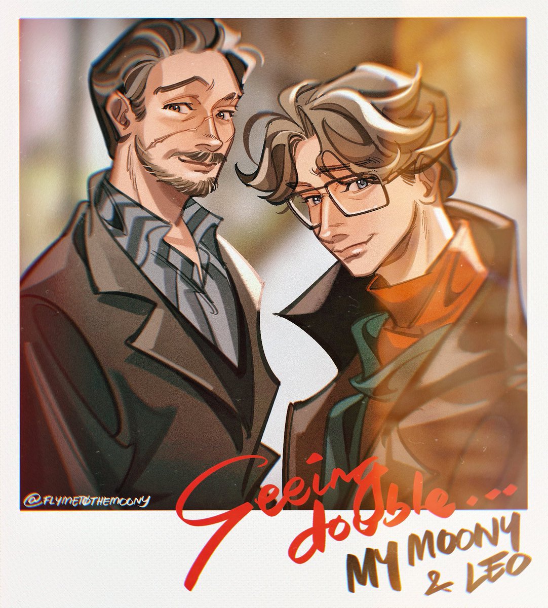 flymet0themoony's tweet image. thank you for showing Leo Lupin lots 'o love! as thanks, here's that photo of him and remus pulled from sirius's photo album! i wonder about those spectacles, he didn't always wear one. . . #wolfstar #oc