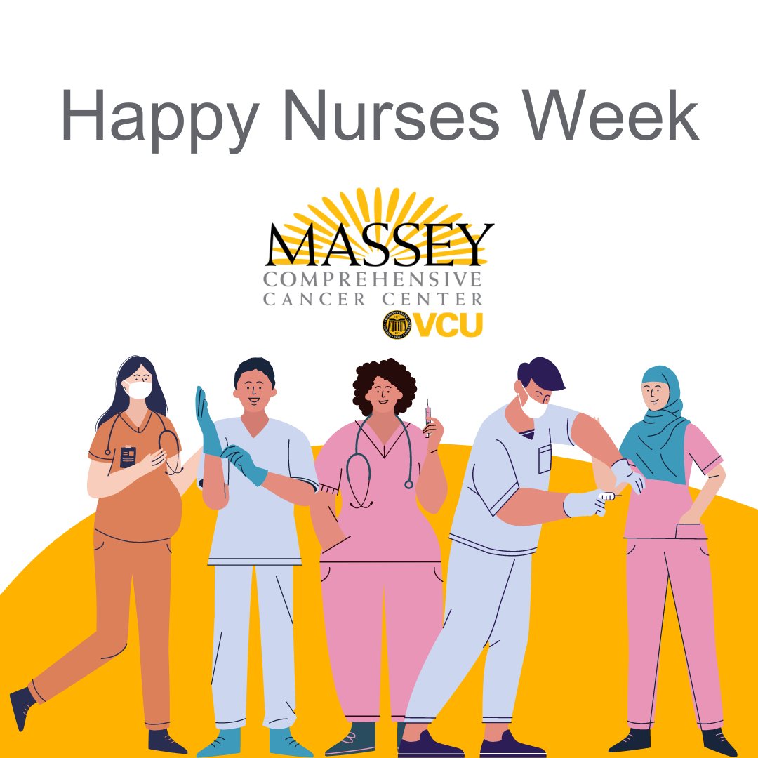 This Nurses Week, #VCUMassey honors our nursing heroes! You're the backbone of our care, the unwavering support during our most vulnerable moments. Our incredible nurses are the heart of our team, providing exceptional care & compassion to every patient. Thank you for all you do!