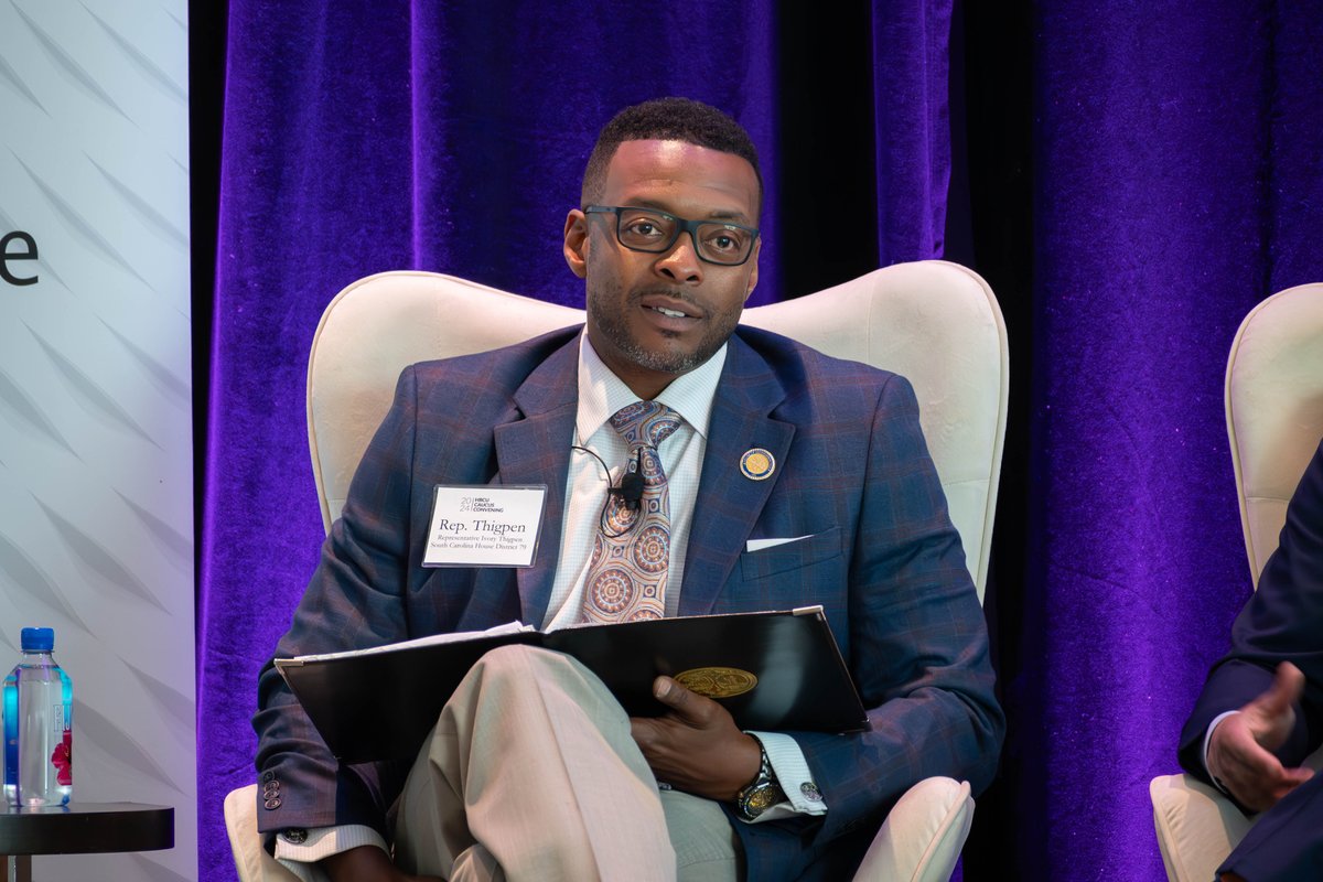 HBCUs are not always appropriately represented in their state legislatures. Daryl A. Graham of @stradaeducation sits down with @makolaabdullah of 
@VSU_1882 and @IvoryThigpen to discuss streamlining communication between HBCUs and legislatures. #2024HBCUCaucus
