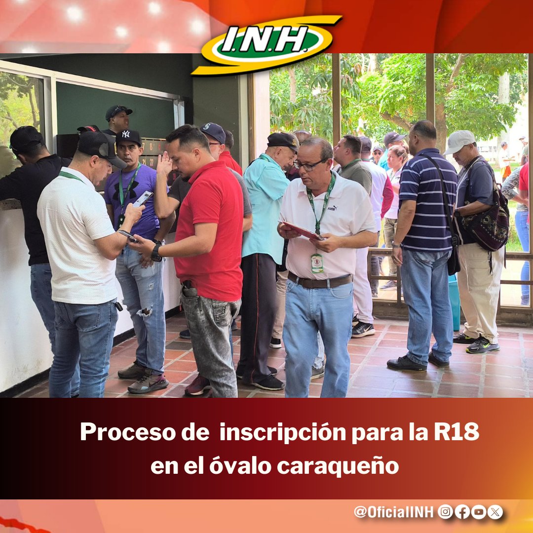 🌤️▪️ Hoy 06 de mayo se realizó el proceso de inscripción para la reunión 18 del año 2024 en el Hipódromo Internacional La Rinconada 🏇. ✨ ¡Vive la emoción del deporte hípico a través de nuestra multitransmisión en redes! 📲 #Hipismo