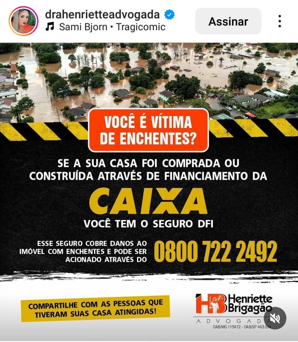 Por favor, ajudem na divulgação. Obrigada.