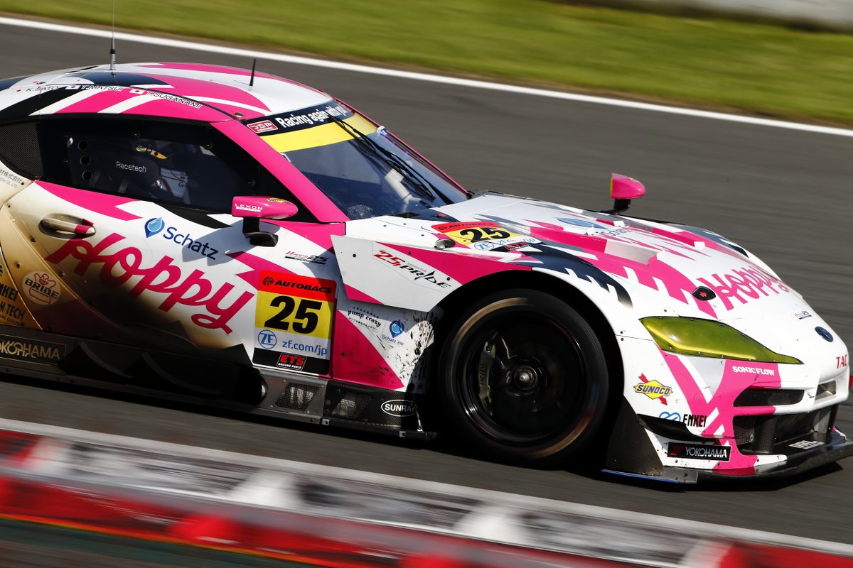 2024 05.04 Sat 2024 SUPER GT Round.2 FUJI 決勝 #25 Hoppy Team Tsuchiya Toyota GR Supra GT300 Canon EOS 1DX EF300mm f/2.8L IS＋2× #富士スピードウェイ #ホピ子 #つちやエンジニアリング #SUPERGT #SGT