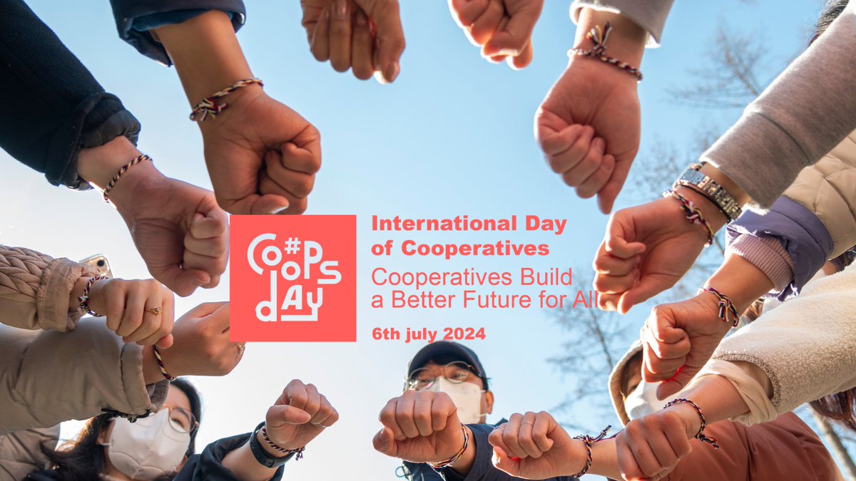 - 60 days to go! #Coopsday THEME 2024 📯 Cooperatives Build a Better Future for All ☀️ 💡A golden opportunity to showcase our current & historical contributions to building a sustainable future, accelerating efforts to implement the #SDG by 2030! 📩 ica.coop/en/newsroom/ne…