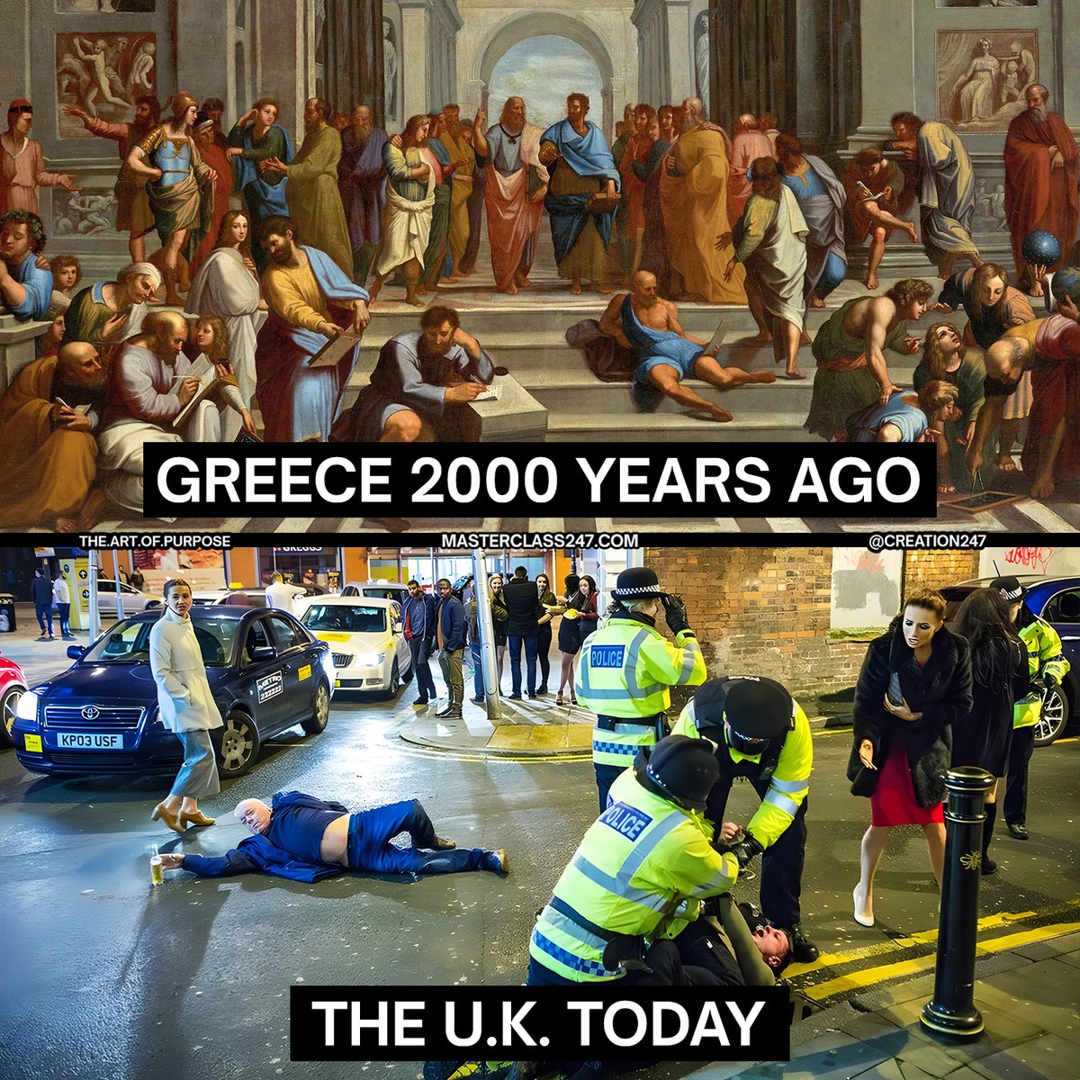 What happened to the UK?