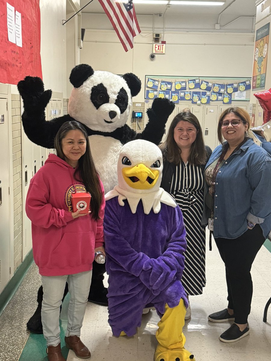 Thank you to Panda Cares for providing lunch for our staff! Happy Teacher Appreciation Week! #thebestarewithcps @ChiPubSchools @TheFundChicago @CahnFellowship