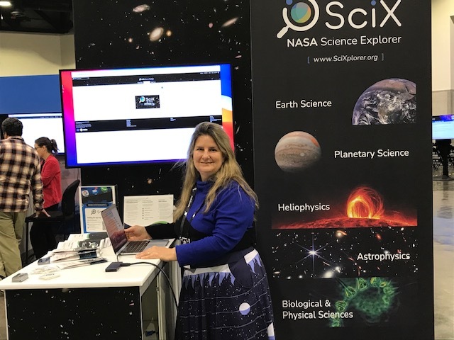 Attending my 1st #Astrobiology #Science Conference

If you are at #AbSciCon24, pls stop by @SciXCommunity booth thru Wed. May 8 to learn about THE #digitallibrary for #NASA science

@adsabs #abscicon #astronomy #planetaryscience #earthscience #heliophysics #DigitalTransformation