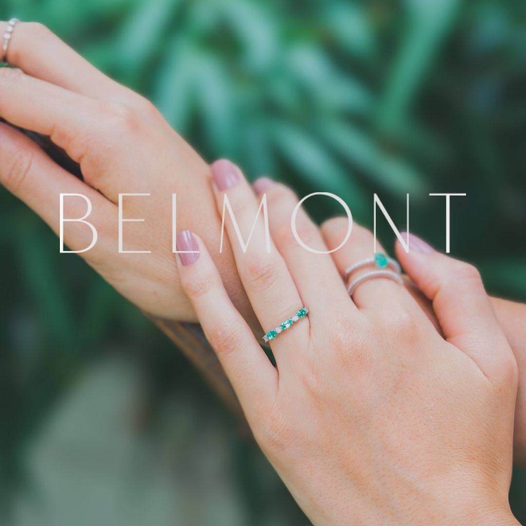 Embrace the touch of nature's elegance. 

Belmont Sparkle rings circle your fingers with the vibrant life of emeralds. 💍🍃 

#CircleOfElegance #BelmontSparkle #Emeralds #BelmontEmeralds #EmeraldJewelry #RingBeauty #GemstoneRings #EcoChic #JewelryLove #FashionRings #HandJewelry