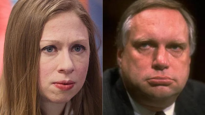 @ChelseaClinton @joinsummer @7wireventures @Lux_Capital Speaking of children...  do you ever wonder if this is your real dad?  The likeness is uncanny.