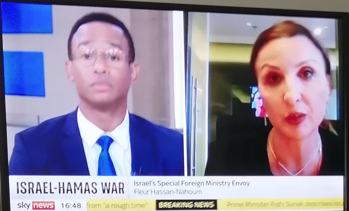 Why is @SkyNews providing a platform for this representative of a Terrorist Regime, which is carrying out Murder, on a Daily Basis, of Unarmed Civilians. Its 'not normal' to interview Criminals Who Are Actively Involved in carrying out Crimes, is it?