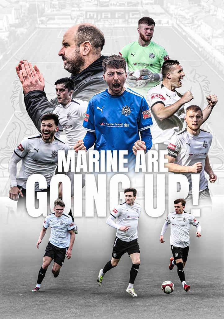 🥹 What a season...
The whole squad and staff gave it their all and we couldn't be prouder.

We're a cup run team
We're a cup winning team
We're a National League North team

We ARE Marine 
and we're just getting started...