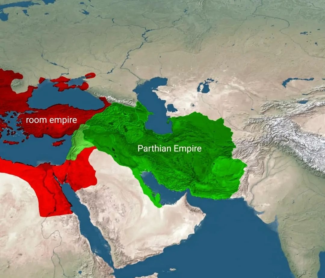 ایران در زمان حکومت #اشکانیان.