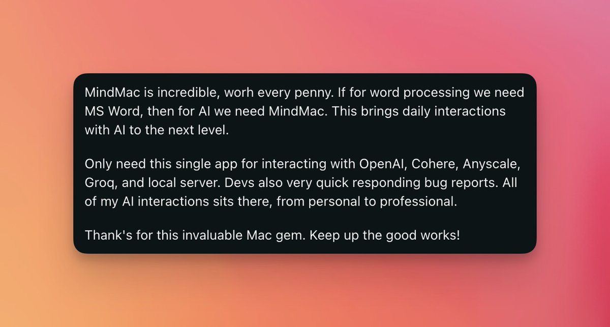 Love these words 💘. 

We truly appreciate all of our customers who consistently trust and bring us motivated moments like this. 

Just serve, and all will come.