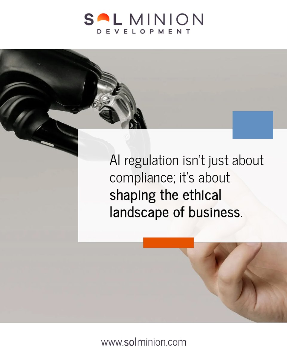 Regulatory landscapes are evolving, especially in the realm of #AI. The EU is leading the charge with its AI Act, setting clear guidelines for AI transparency and ethics. But what does this mean for businesses?

🔗 solminion.com/blog/how-inter… 

#AIRegulation #SolMinionDevelopment