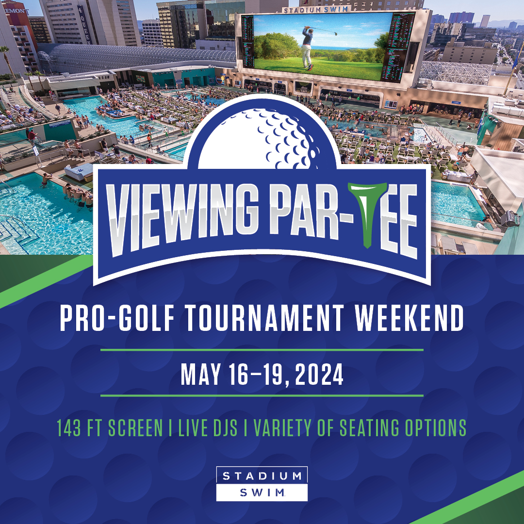 Come to our par-tee. ⛳ Join us May 16-19 for the #PGA Championship golf tournament, you won’t want to miss this ultimate experience. #StadiumSwim Reserve: circalasvegas.com/event/EVE53555…