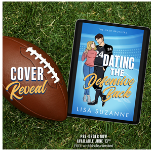 Author Lisa Suzanne has revealed the gorgeous cover for Dating the Defensive Back! Releasing June 13, 2024 Cover Design: @qamberdesigns Pre-order today! geni.us/LS-DTDB Add to Goodreads: bit.ly/442R6aQ #SportsRomance #SiblingsBestFriend @valentine_pr_