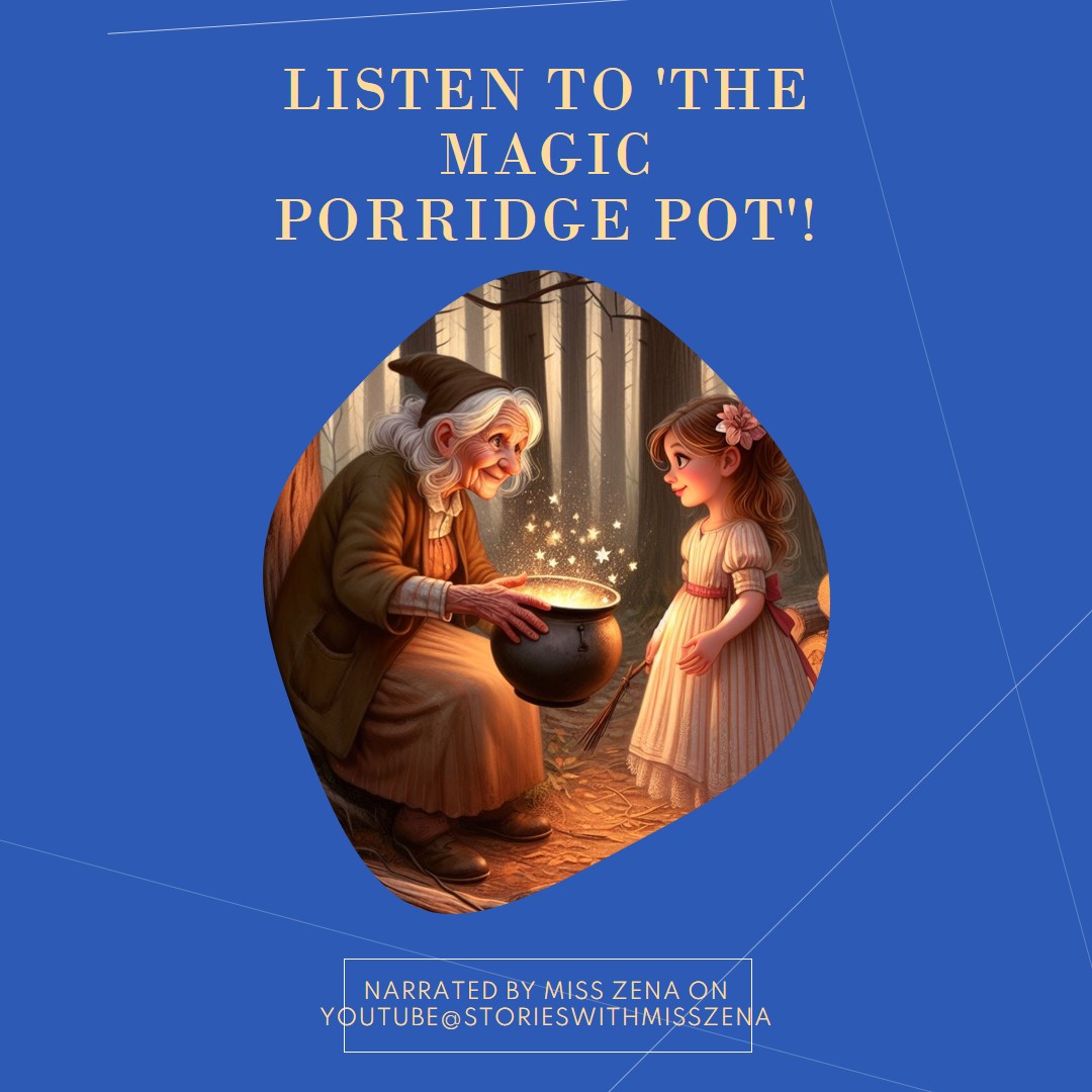 ✨💫TheMagic Porridge Pot  OUT NOW✨💫  ➡▶️youtu.be/g9Ga_JtQF7Q💞 #storieswithmisszena #audiolibro #Children #audiobooks #audiobook #cuentosinfantiles #StorytellingMagic #ListenAndLearn #cuentosinfantiles
