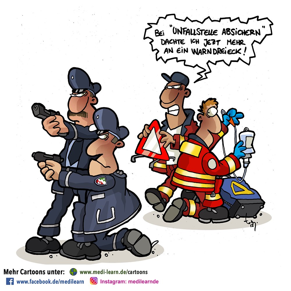 Sicher ist sicher😂👮‍♂️

We #love #retter #medilearncartoon #cartoons by #medilearn (#rippenspreizer <-früher :) #rettungsdienst #feuerwehr #rettungssanitäter #rettungsassistent