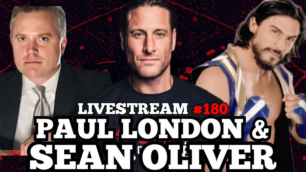 youtube.com/live/Z517uCuKf… Bonjour, everyone, we're going live today 6pm est and today we're joined by not one but two guests as paul london and Sean Oliver joins us to talk about all the latest news in Professional Wrestling.